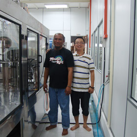 MALAYSIA-PONTIAN 8000 Bottles/h Oxygen water production line