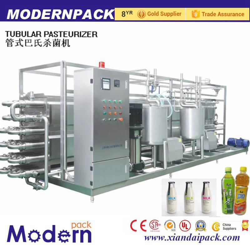 Full automatic tubular high temperature sterilizer