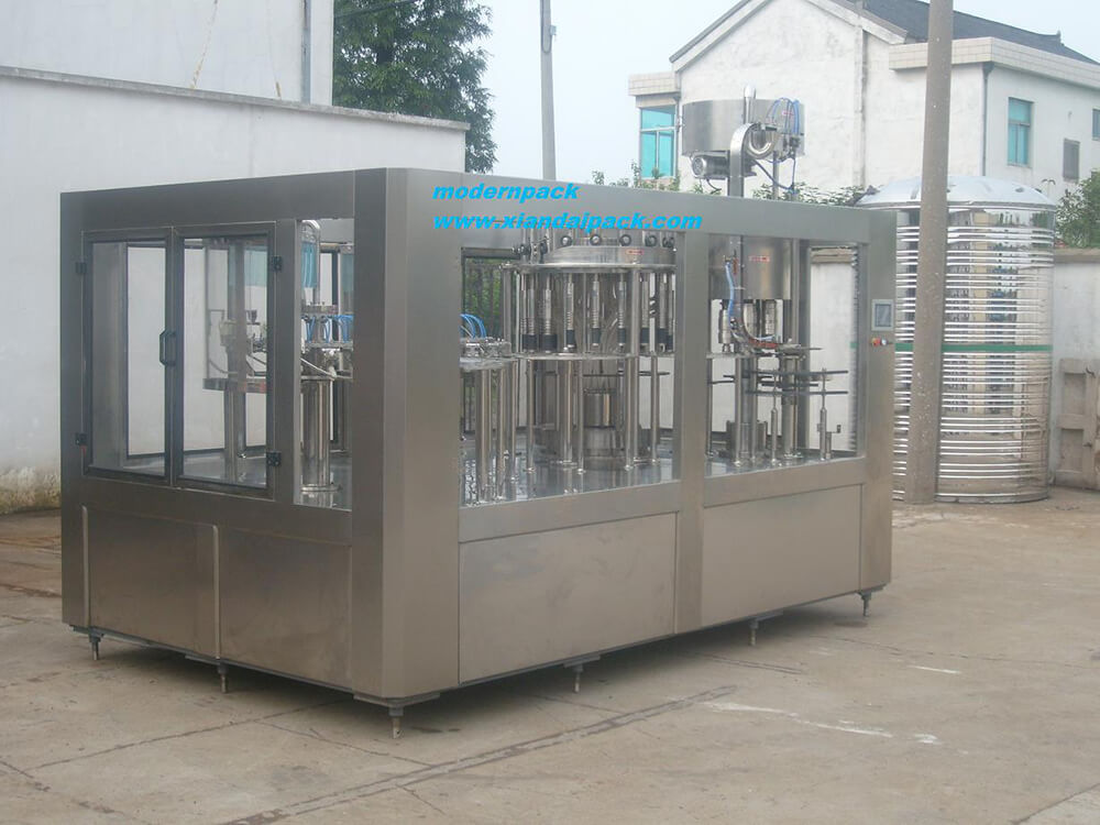 Juice (with Granular) Filling Machine (CGF18-18-6)
